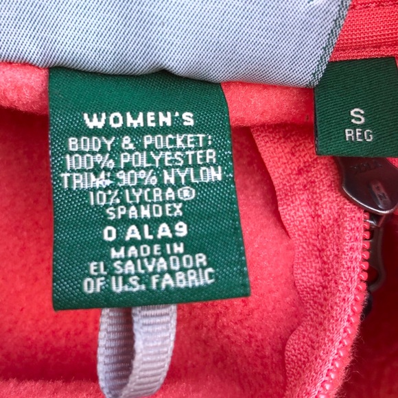 L.L. Bean fleece vest zip up. - Picture 7 of 9